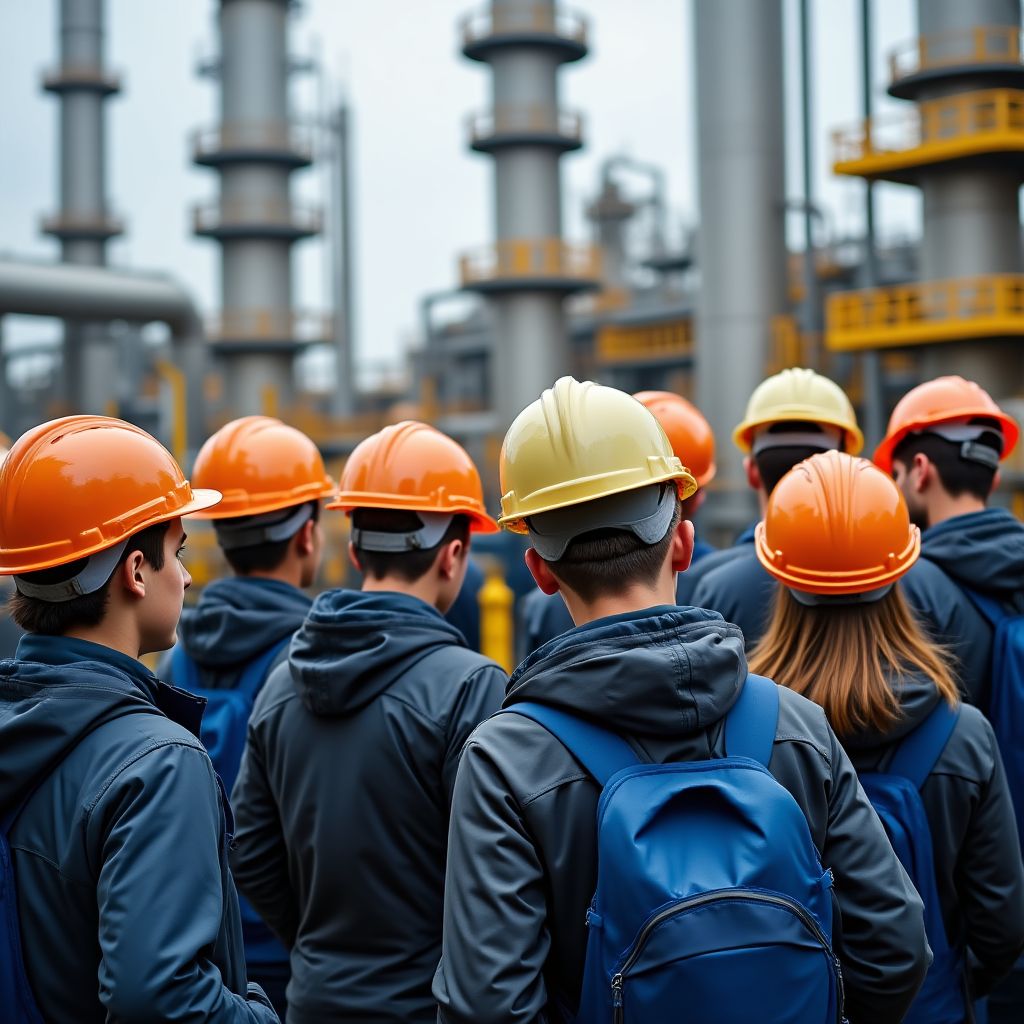 Visita técnica a refinería